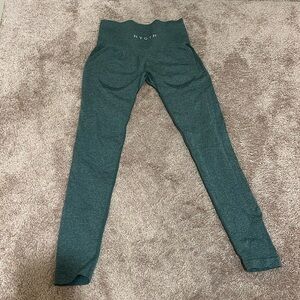 NVGTN Forest Green Contour Seamless Leggings